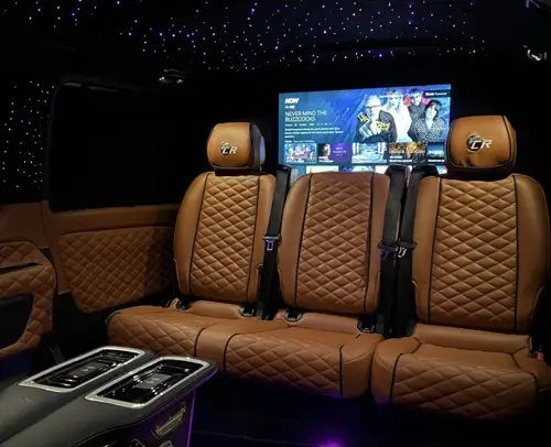 Luxury Mercedes CR Road Plane (Tan Leathers)